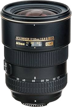 ★美品★ニコン Nikon DX 17-55mm f2.8 G #1317 Nikon 2147 Black AF-S DX NIKKOR 17-55mm f/2.8G IF-ED Zoom Lens